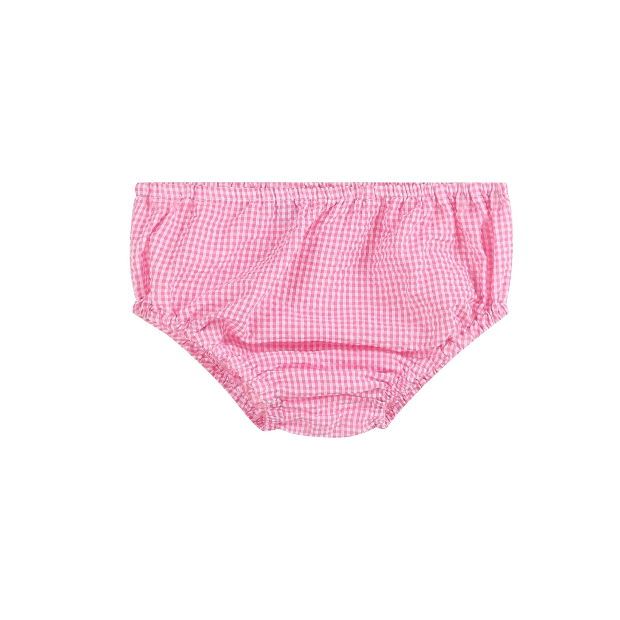 Pink Watermelon Dress And Panty Cover Set