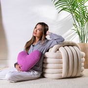 Knotted Pouf - Large - Natural