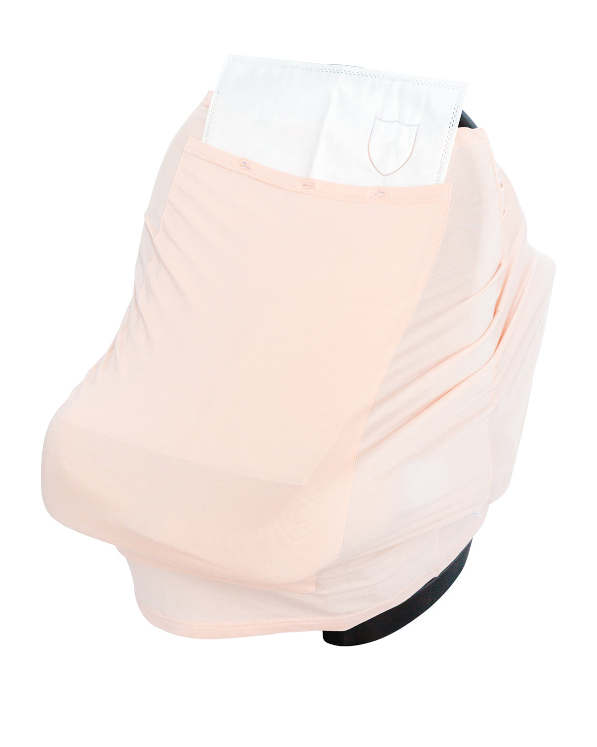 The ® Luxe Bamboo Multi-use Antimicrobial Air Filtering Infant Cover Pink