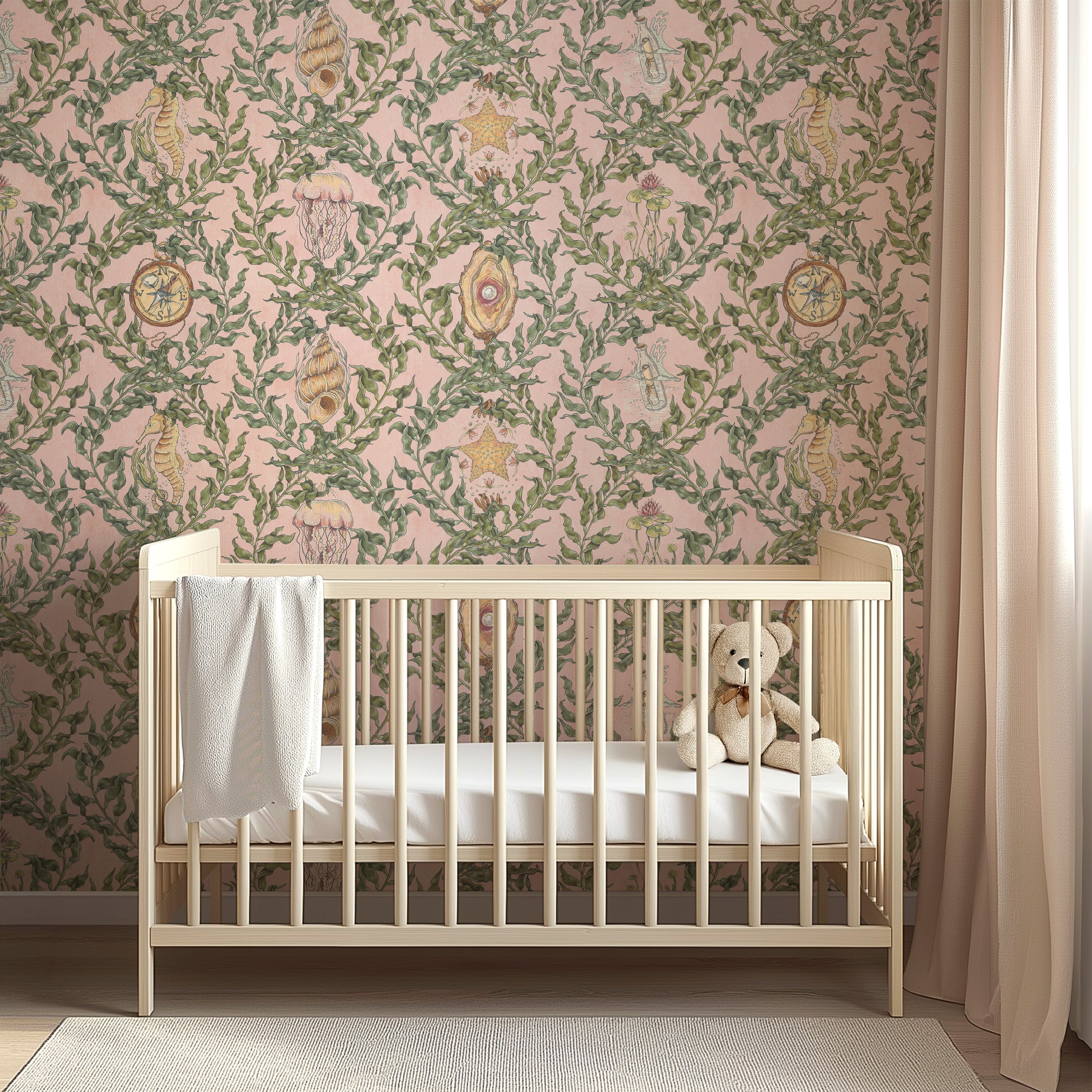 Perla Wallpaper By Naturally Antique
