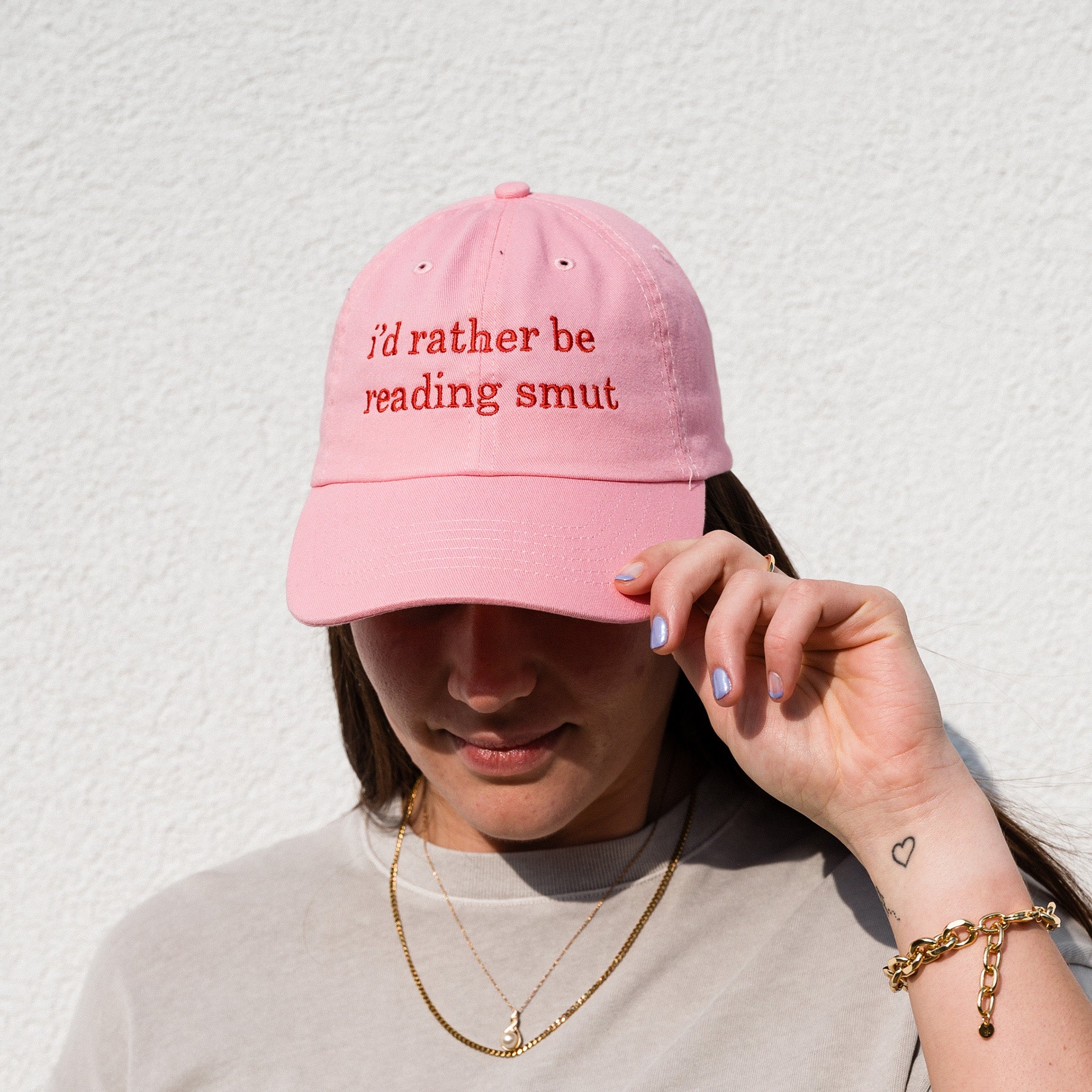 I'd Rather Be Reading Smut Baseball Hat