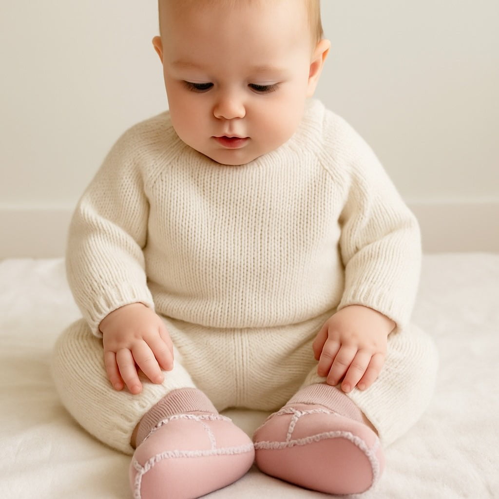Cozy Booties | Rose Pink