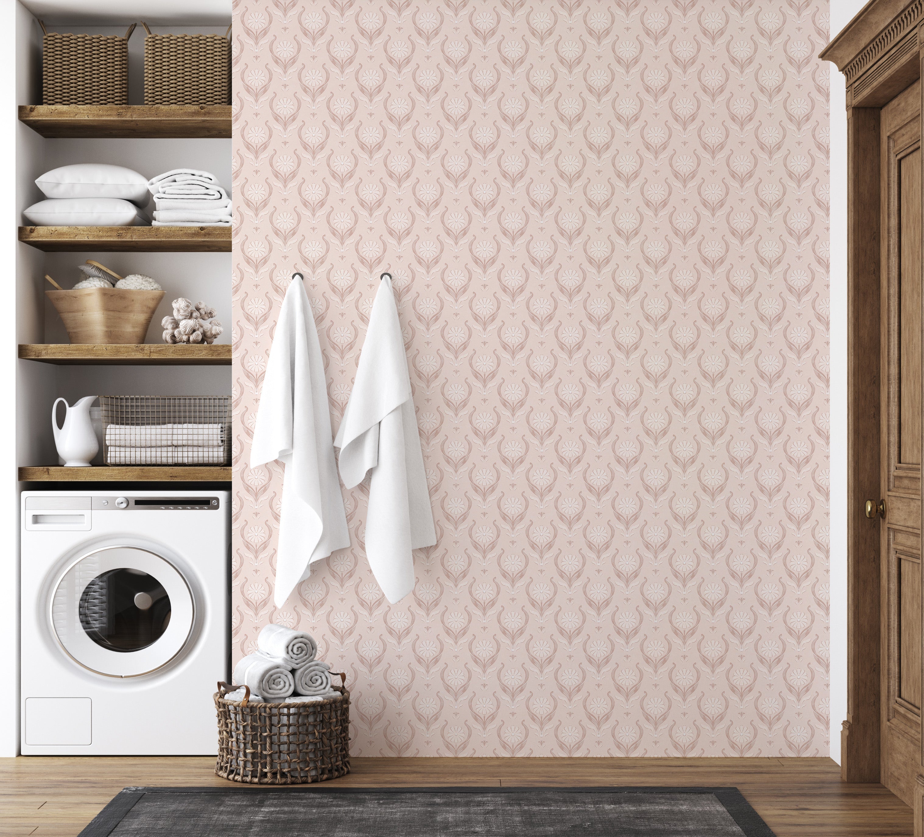 Dahlia Wallpaper By Caroline Rausch Design