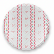 Pink Bow Coquette Large Plates 10" (8 Pack)