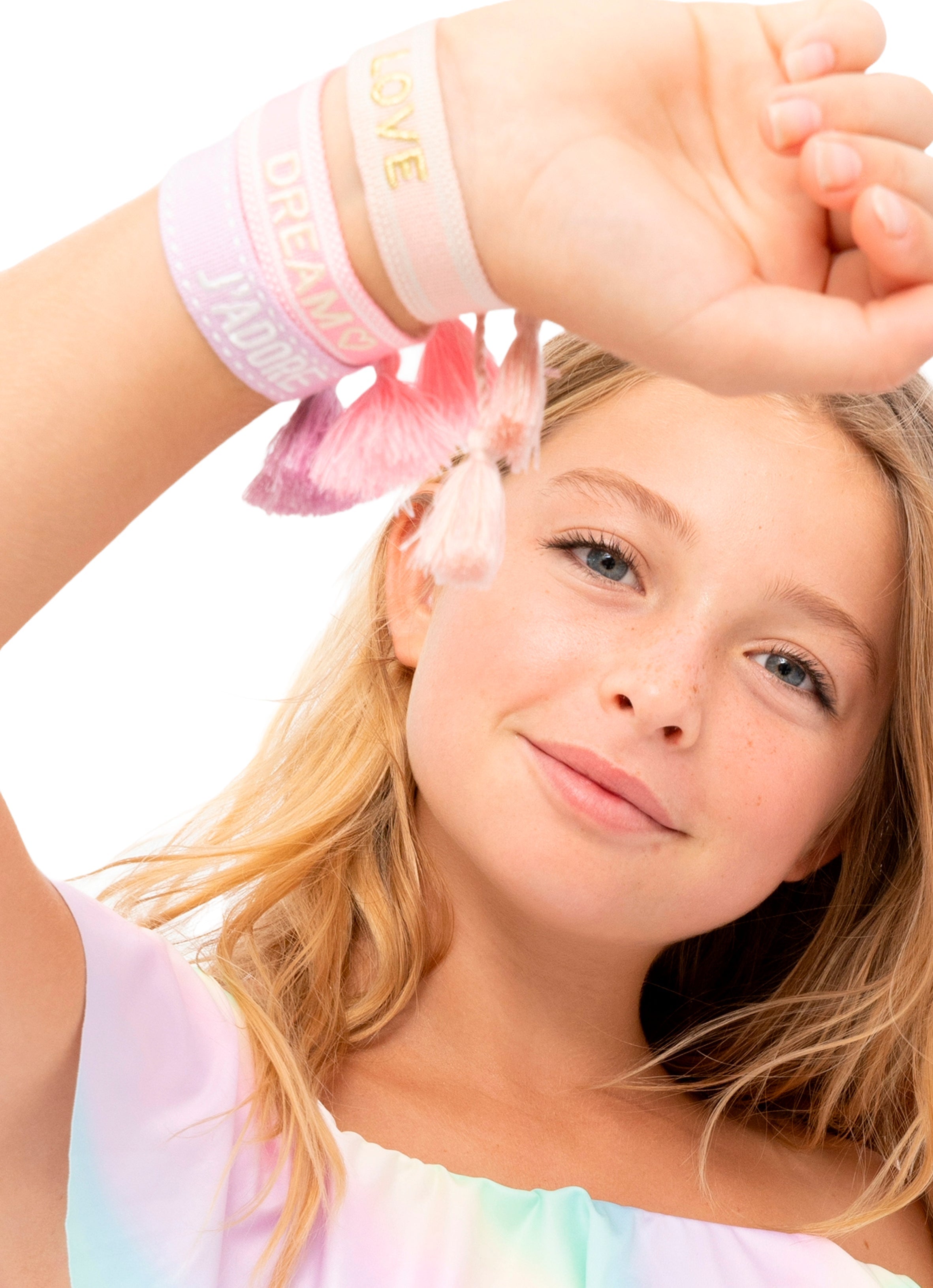 Wristband J'adore Pink