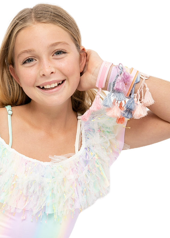 Wristband Pink & Orange