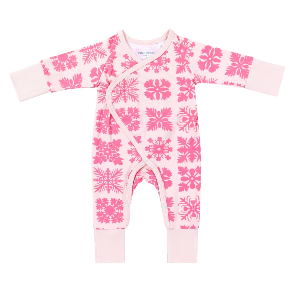 Napuanani In Lokelani Bamboo Newborn Coverall