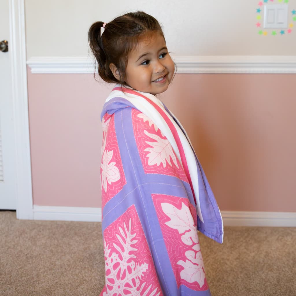 Napuanani In Lokelani Baby Quilt