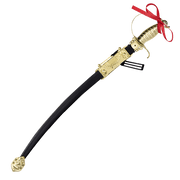 Pirate Gold Tipped Sword
