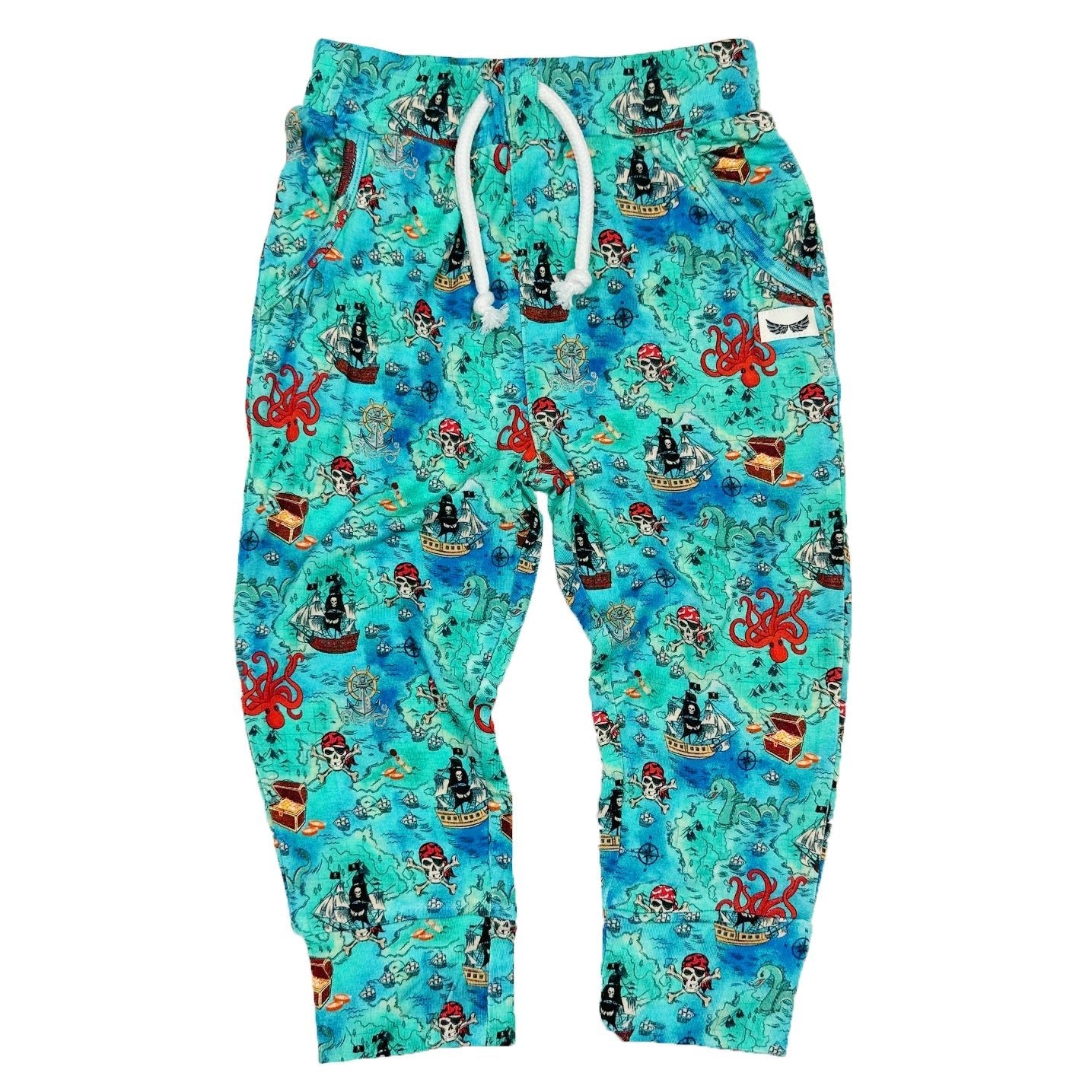 Pirate High Seas Treasure Map Jogger (18m-8y)