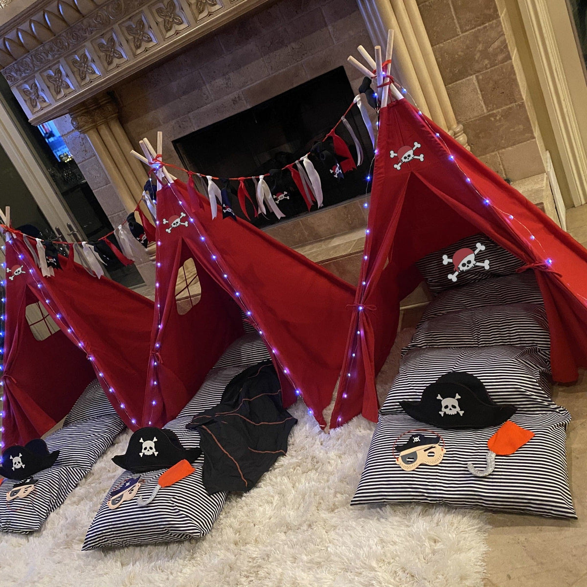 Pirate Party, Pirate Slumber Party Pirate Set