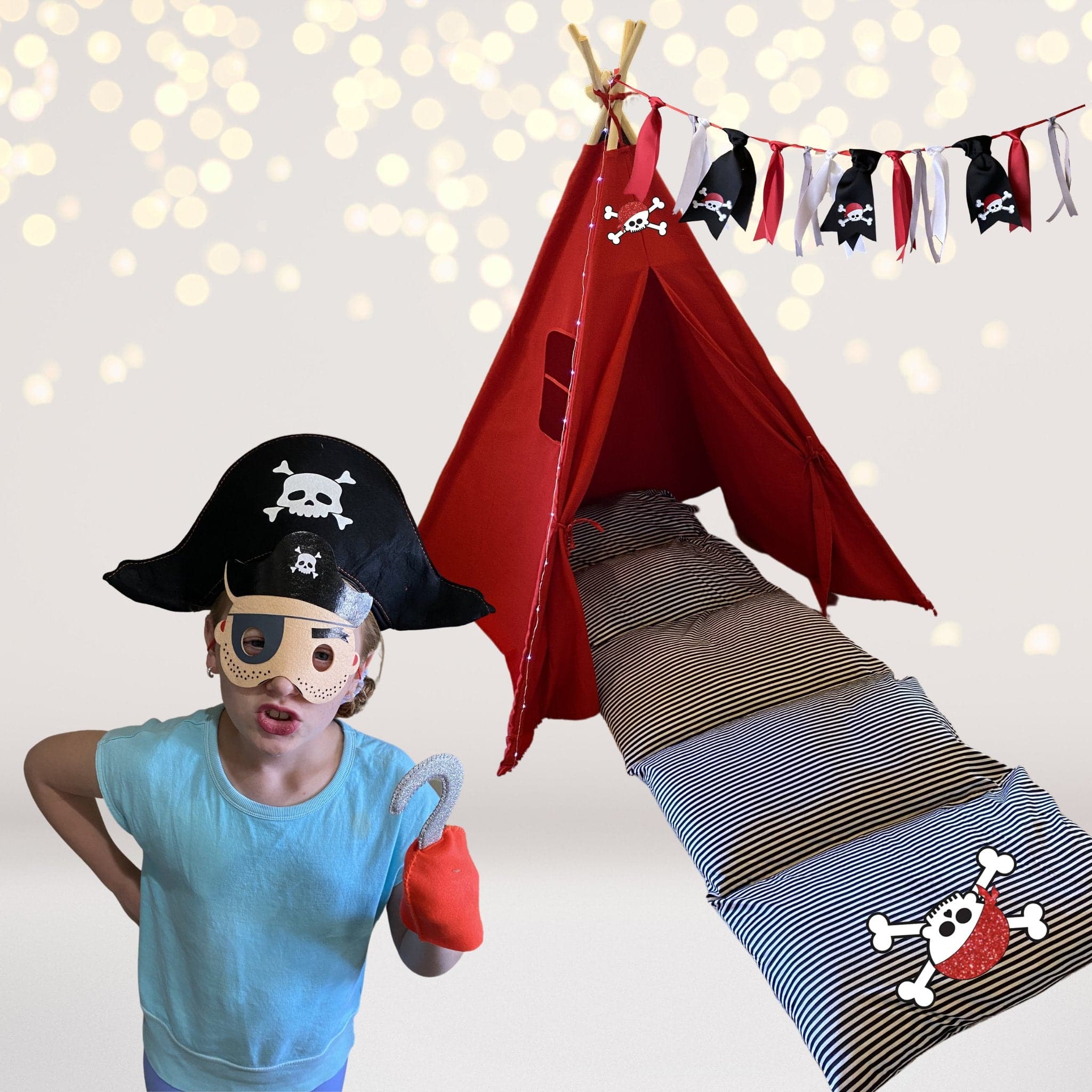 Pirate Play Set, Pirate Party Accessories, Pirate Gift Set