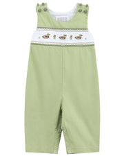Pistachio Green Mallard Duck Smocked Longall