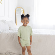Pistachio Toddler Oversized Short Sleeve T-shirt