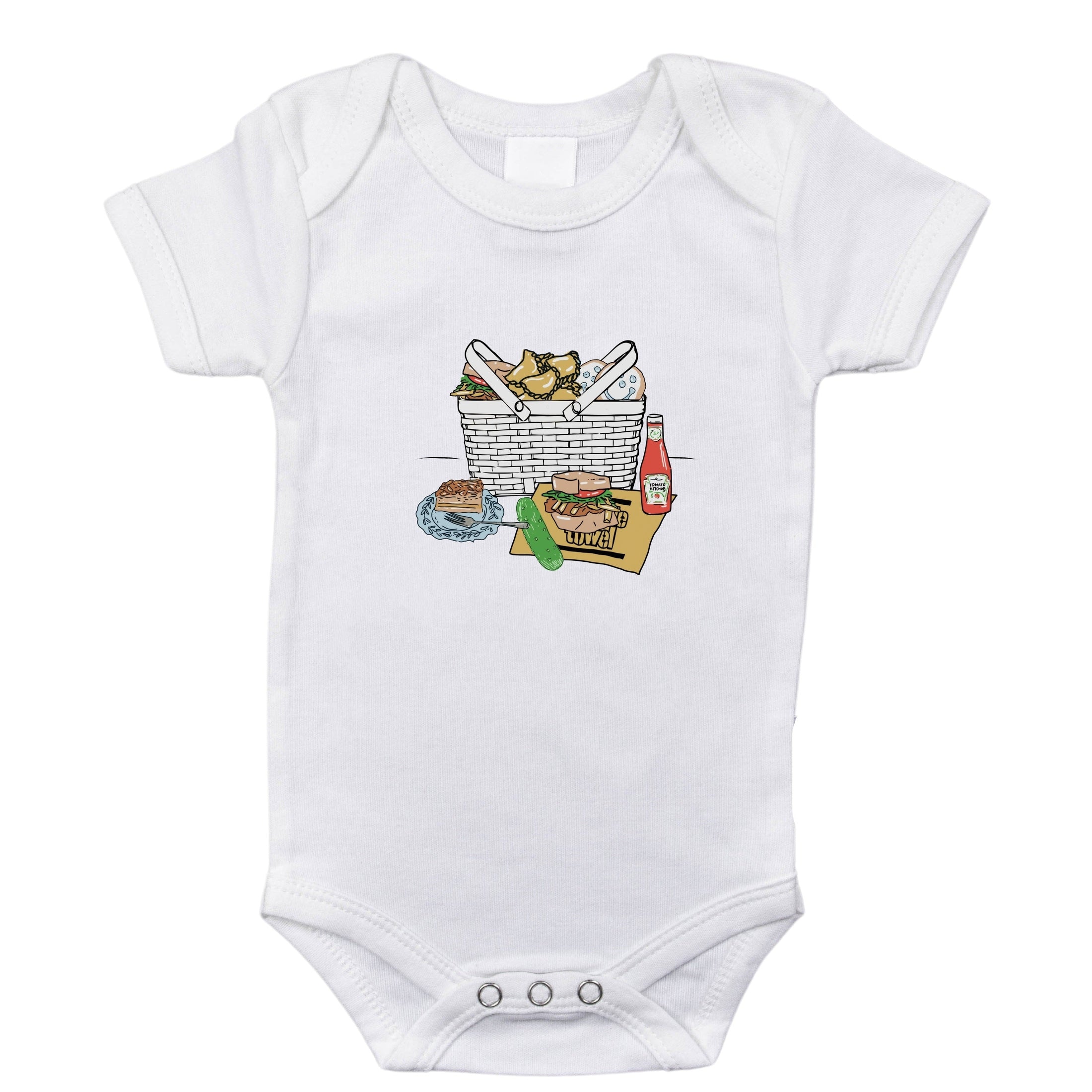 Pittsburgh Picnic Baby Onesie