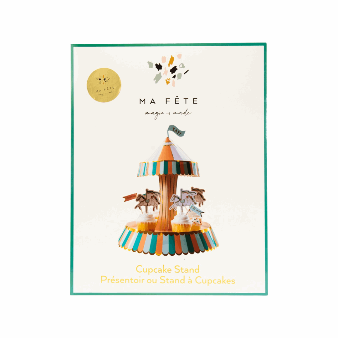 Fun Fair Carousel Cupcake Stand