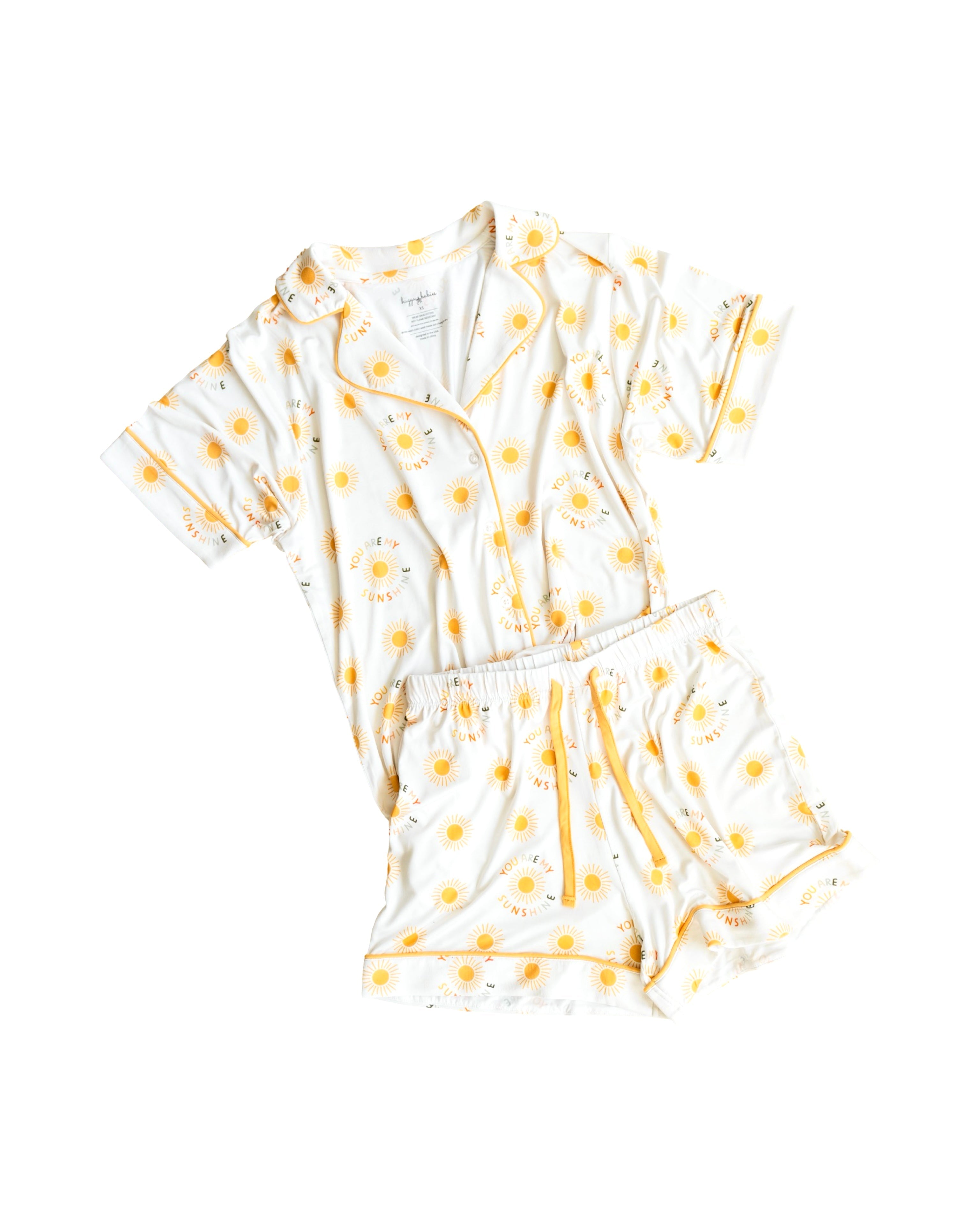 You Are My Sunshine Adult Pajamas