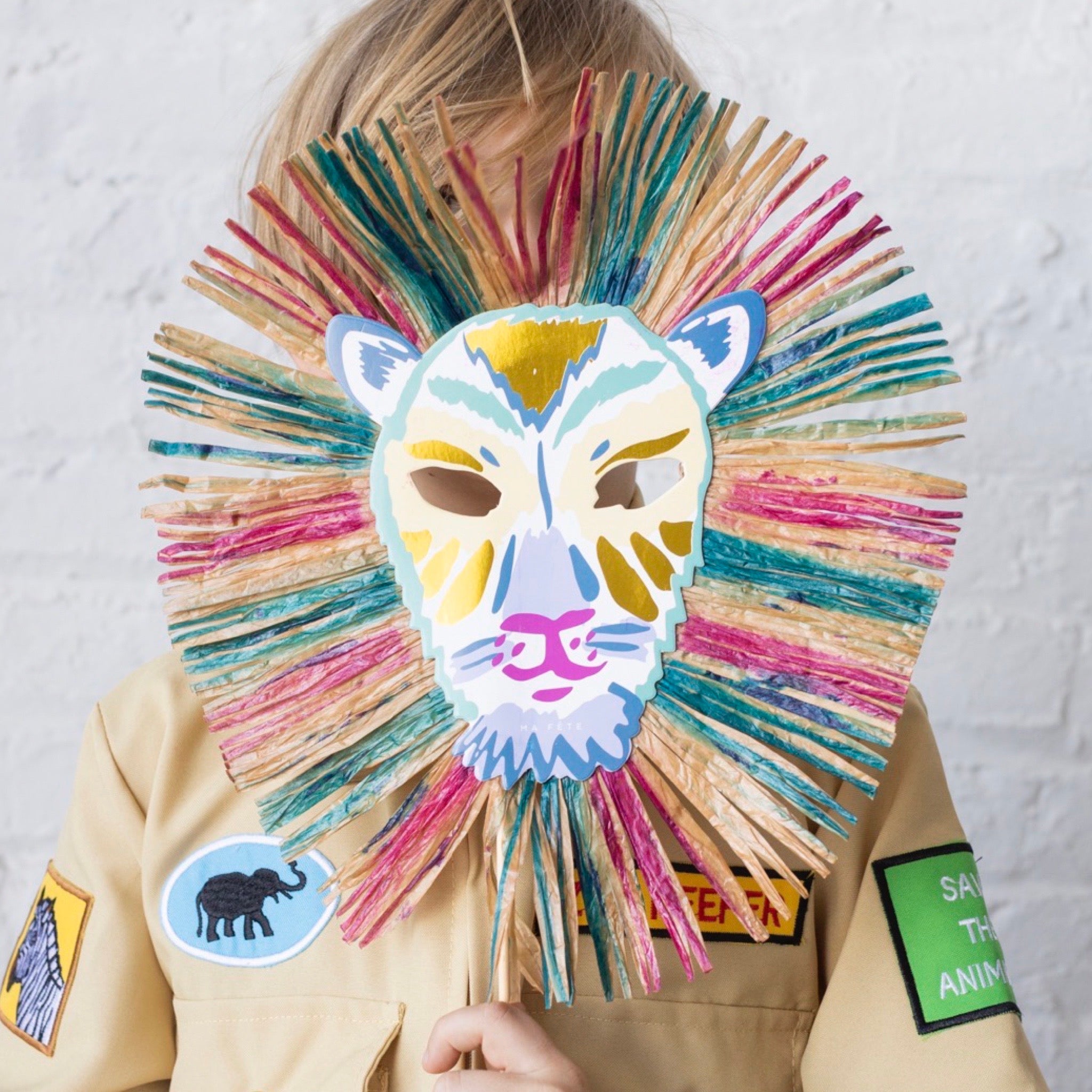 Safari  Lion Masks (4)