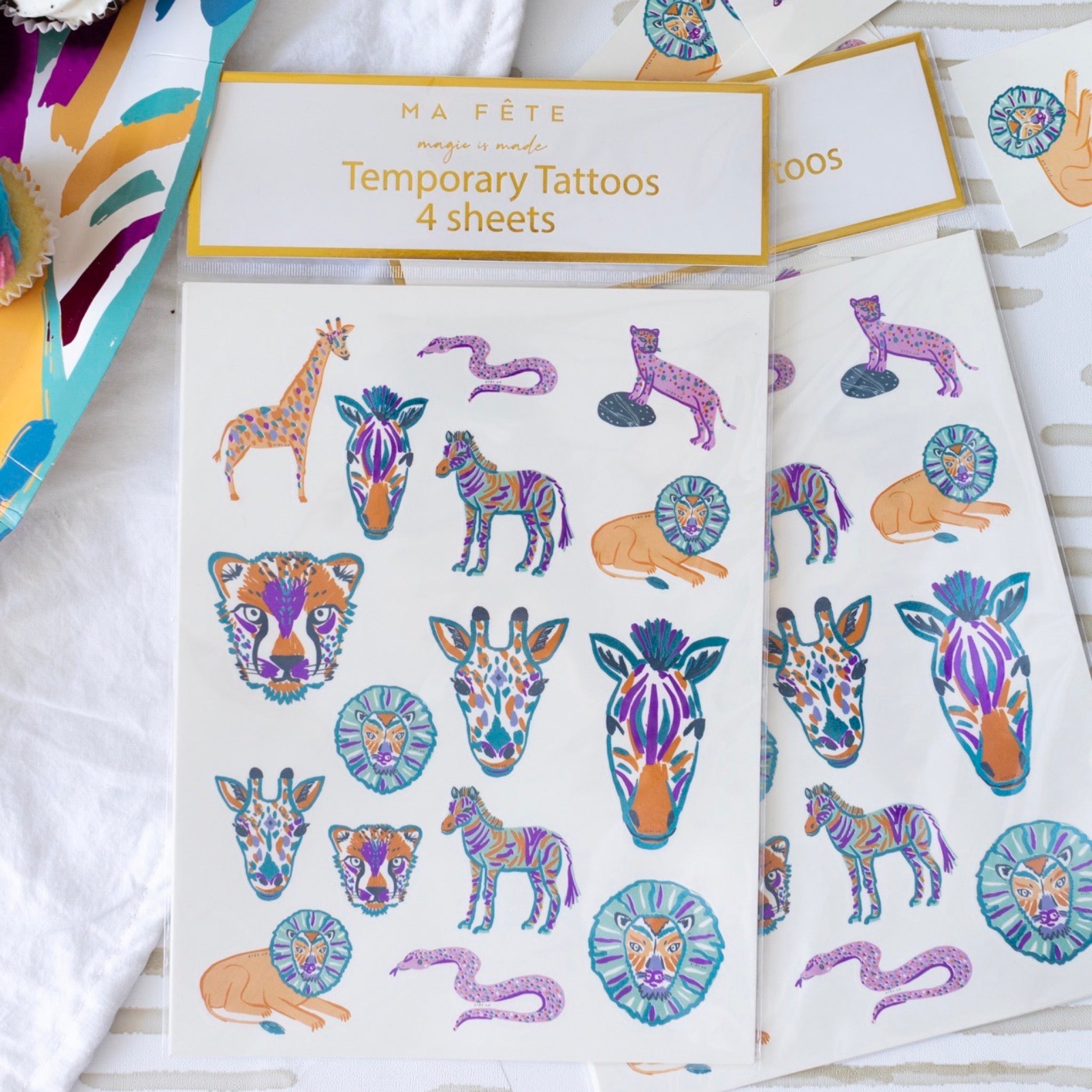 Safari Temporary Tattoos (4)