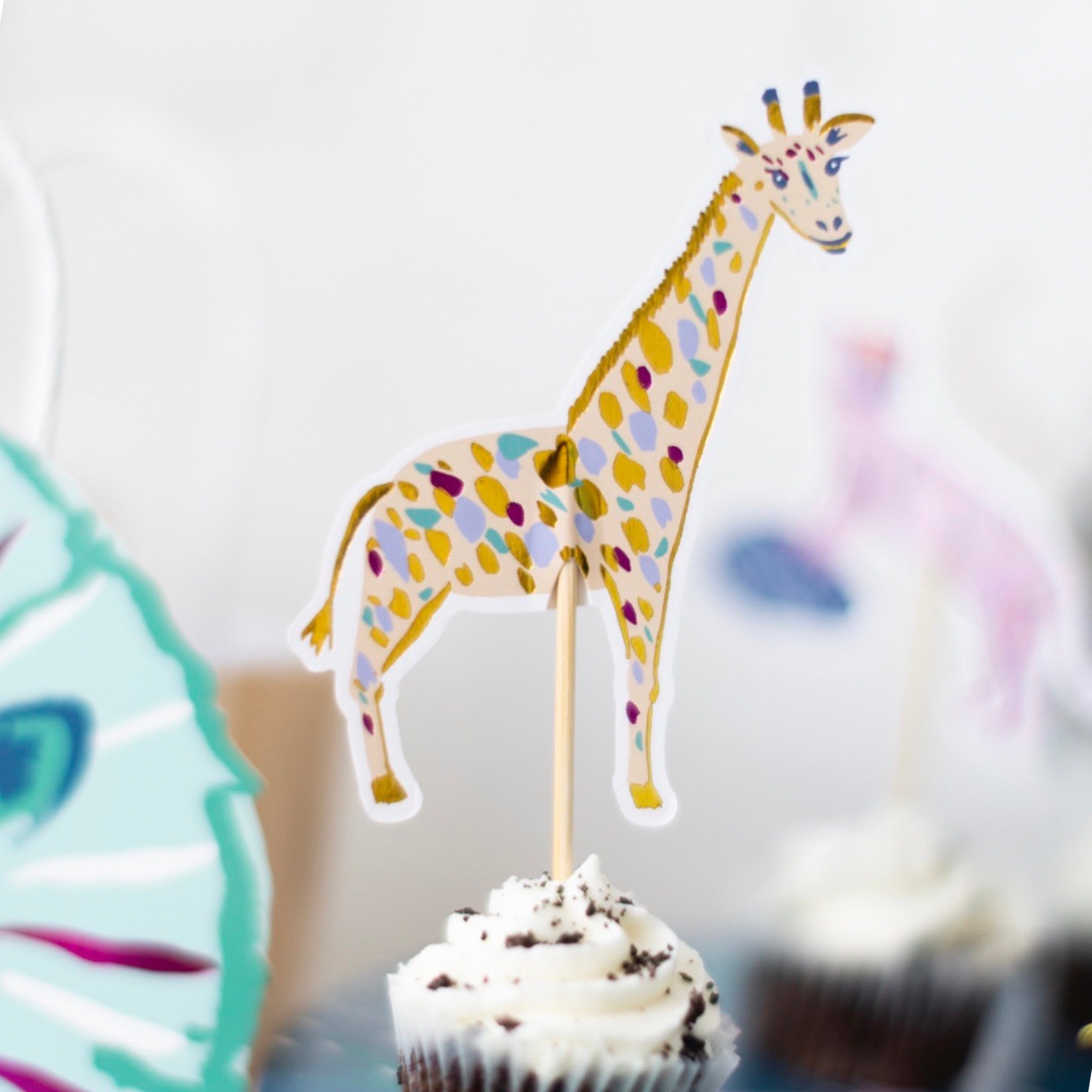 Safari Cupcake Toppers (16)