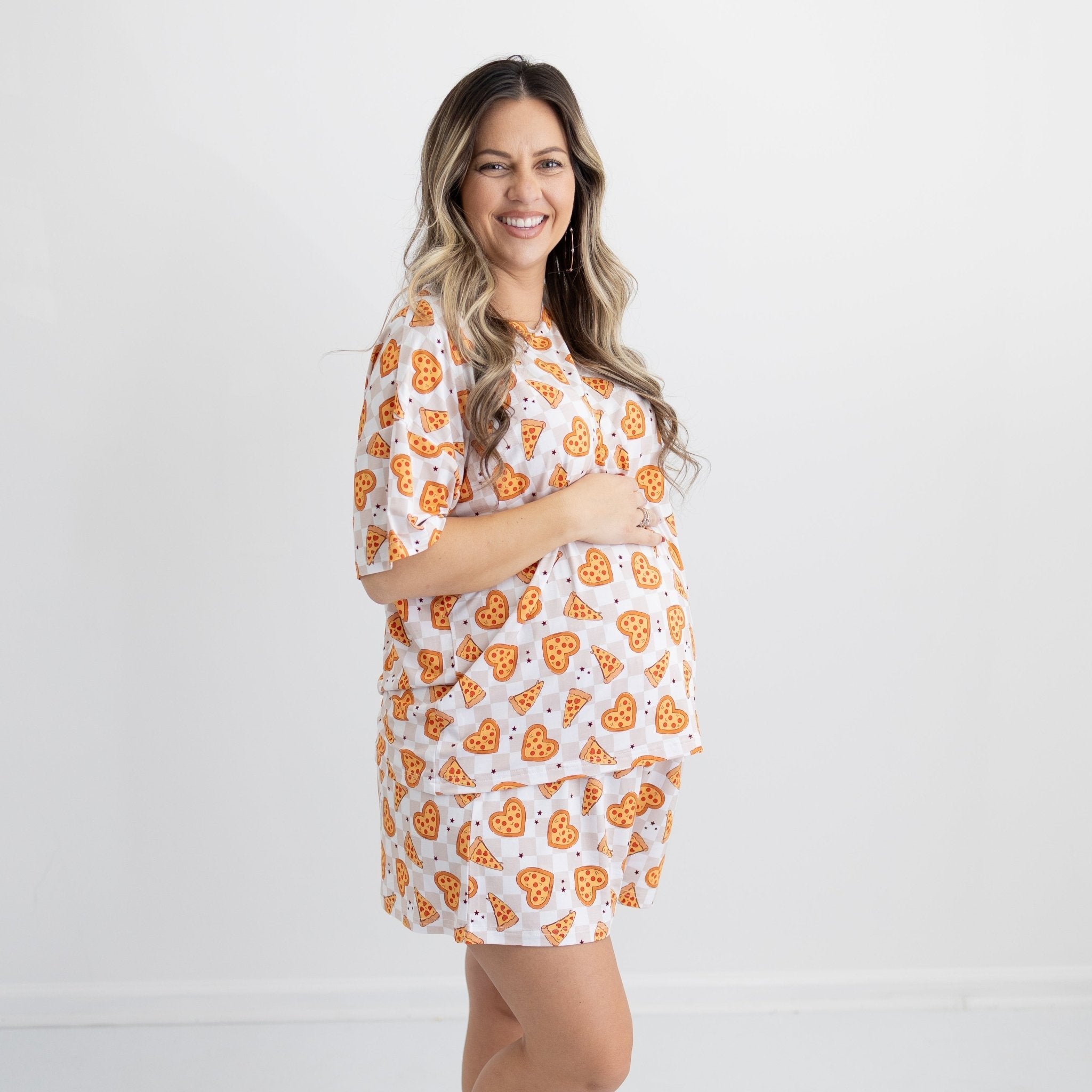 Pizza My Heart Weekender Shorts Set