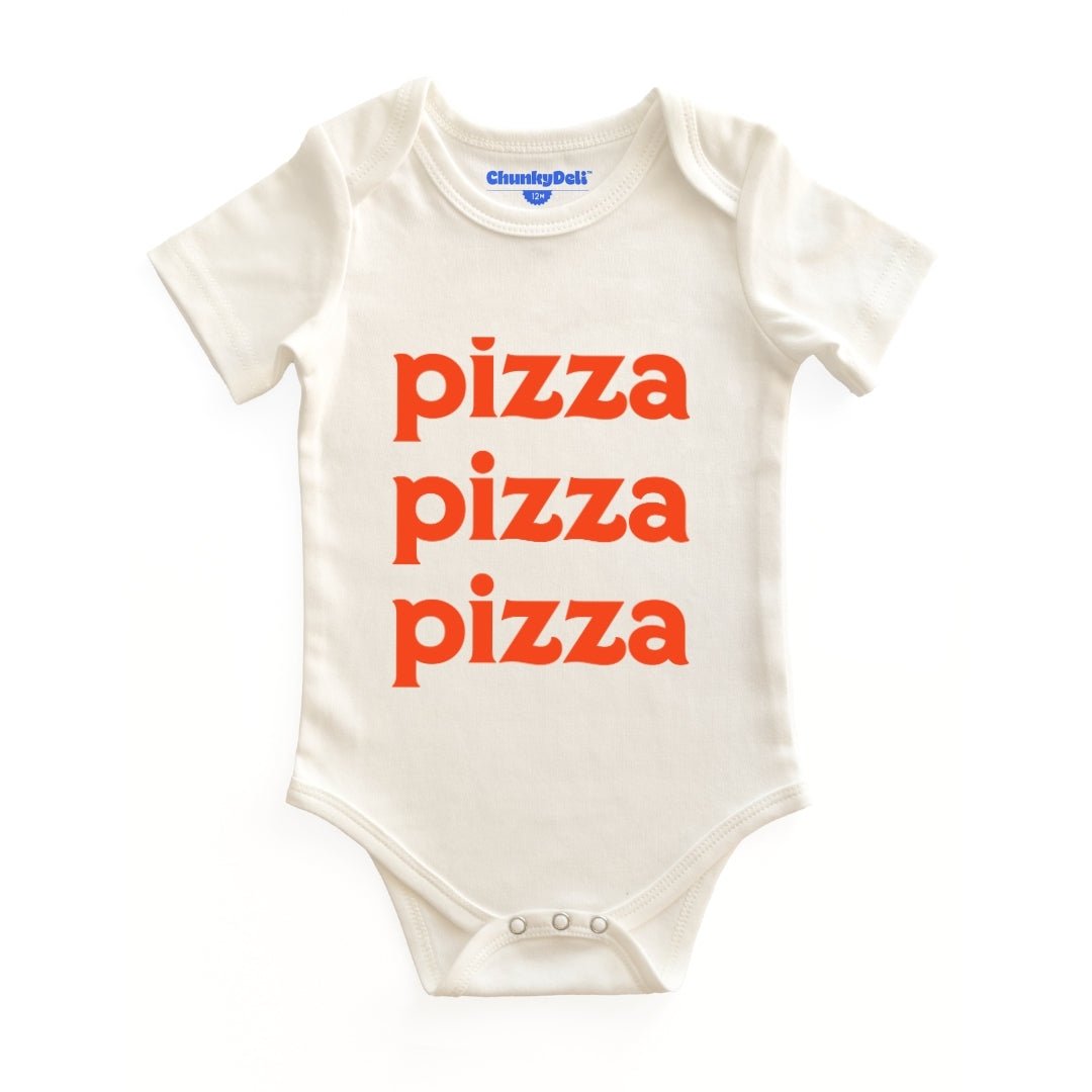 Pizza Pizza Pizza Baby Bodysuit