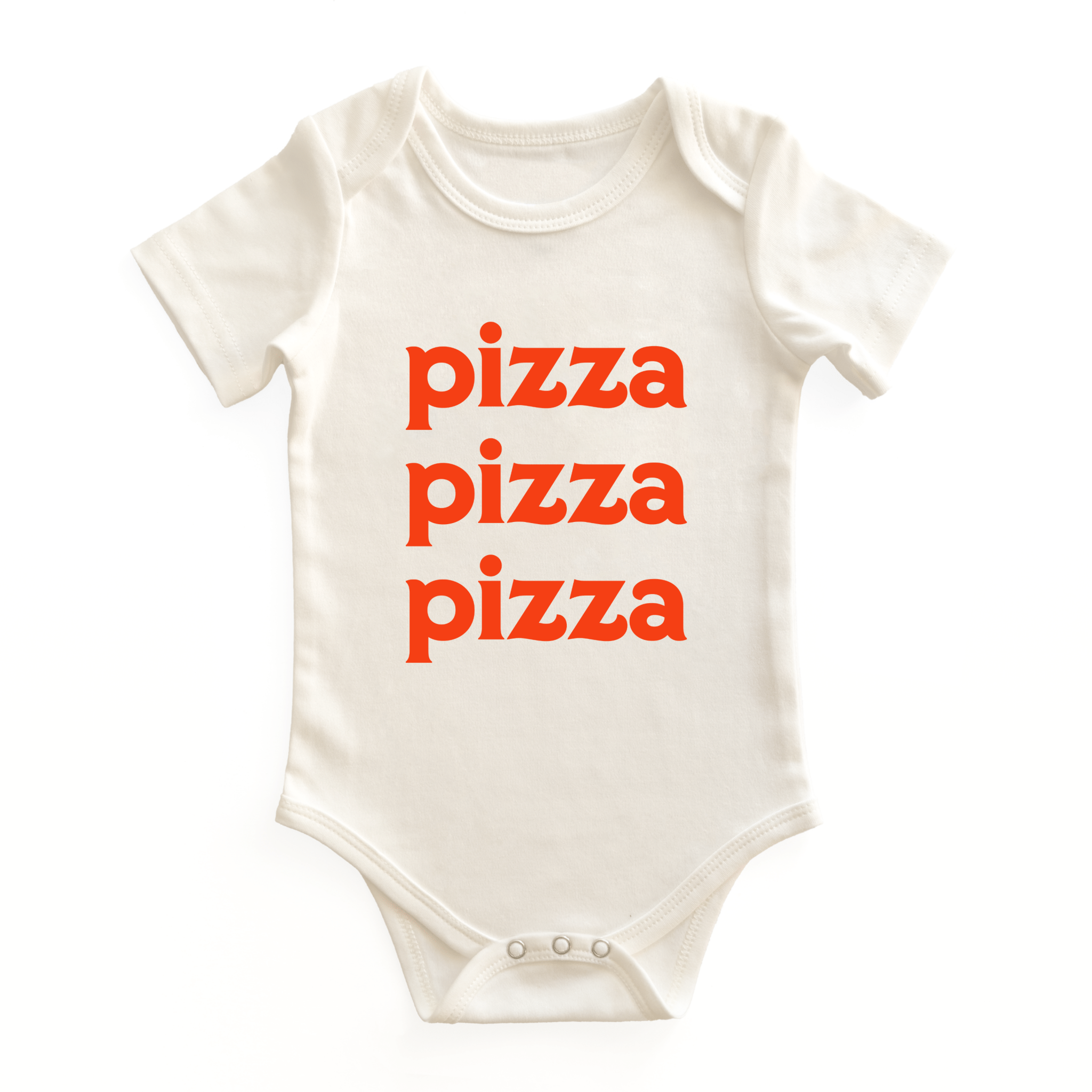 Pizza Pizza Pizza Baby Bodysuit