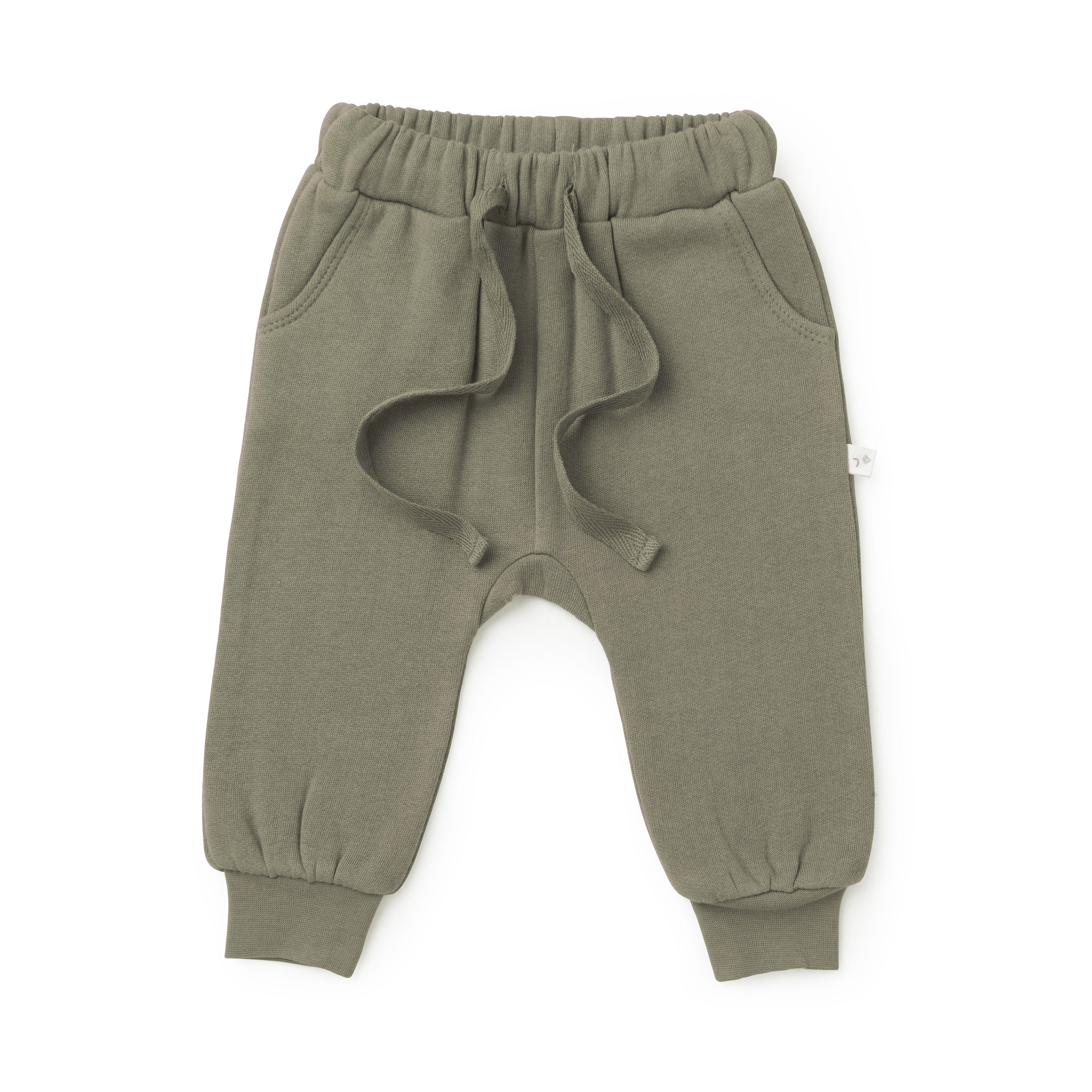 Organic Jogger Pants - Olive