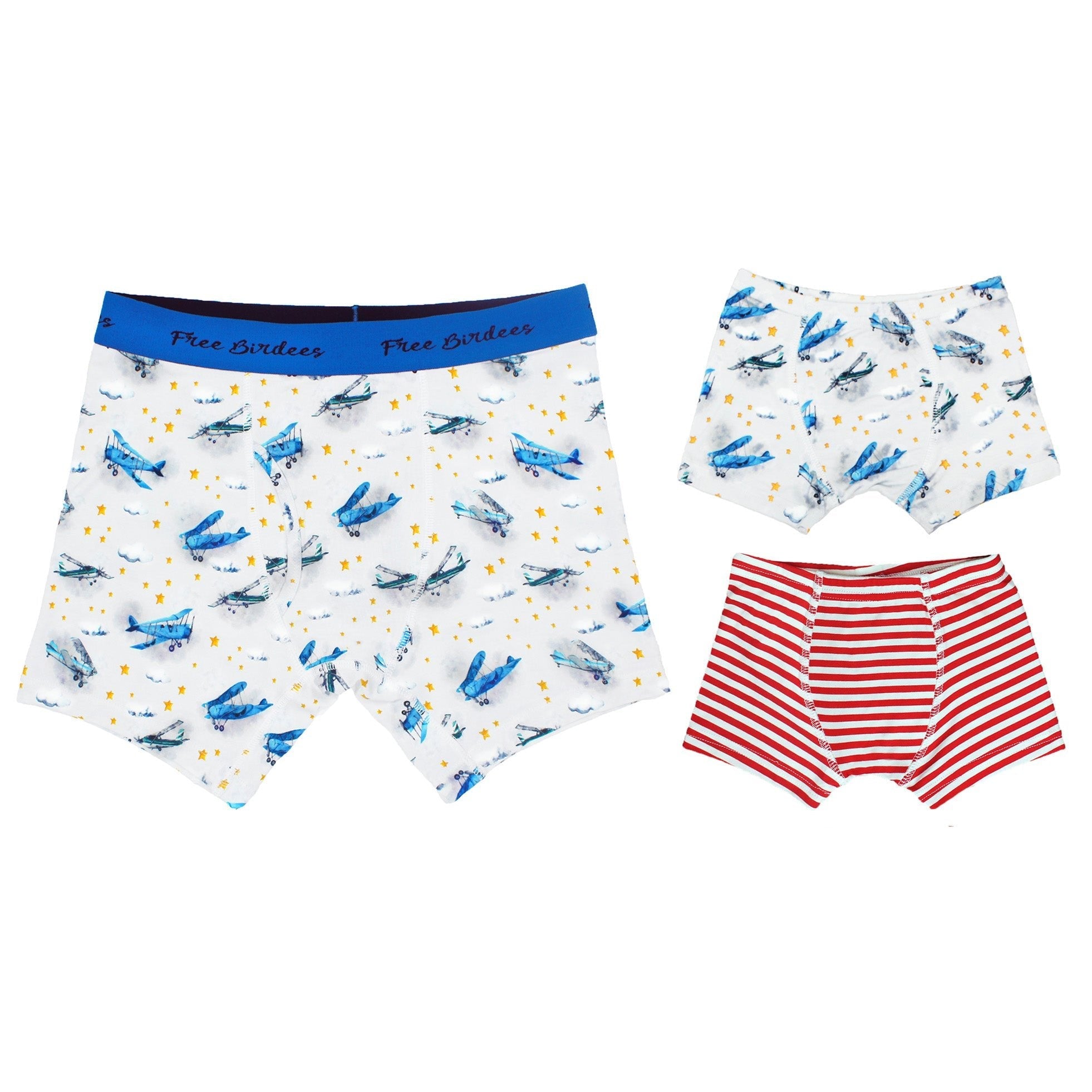 Planes Flying On Cloud 9 Men's Boxer Briefs