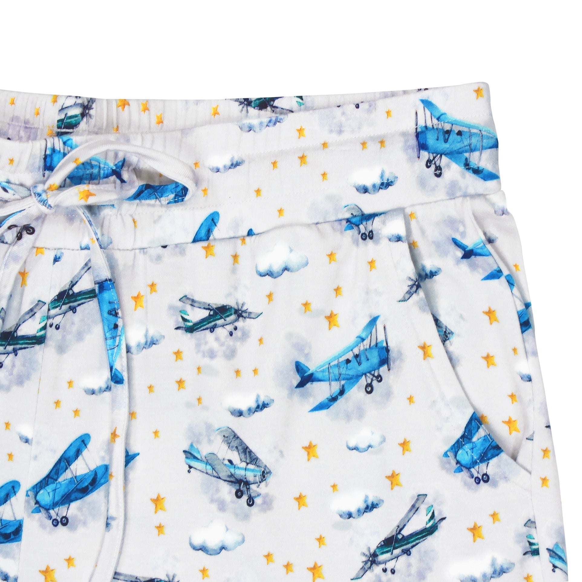 Planes Flying On Cloud 9 Women's Jogger Style Pj Pants