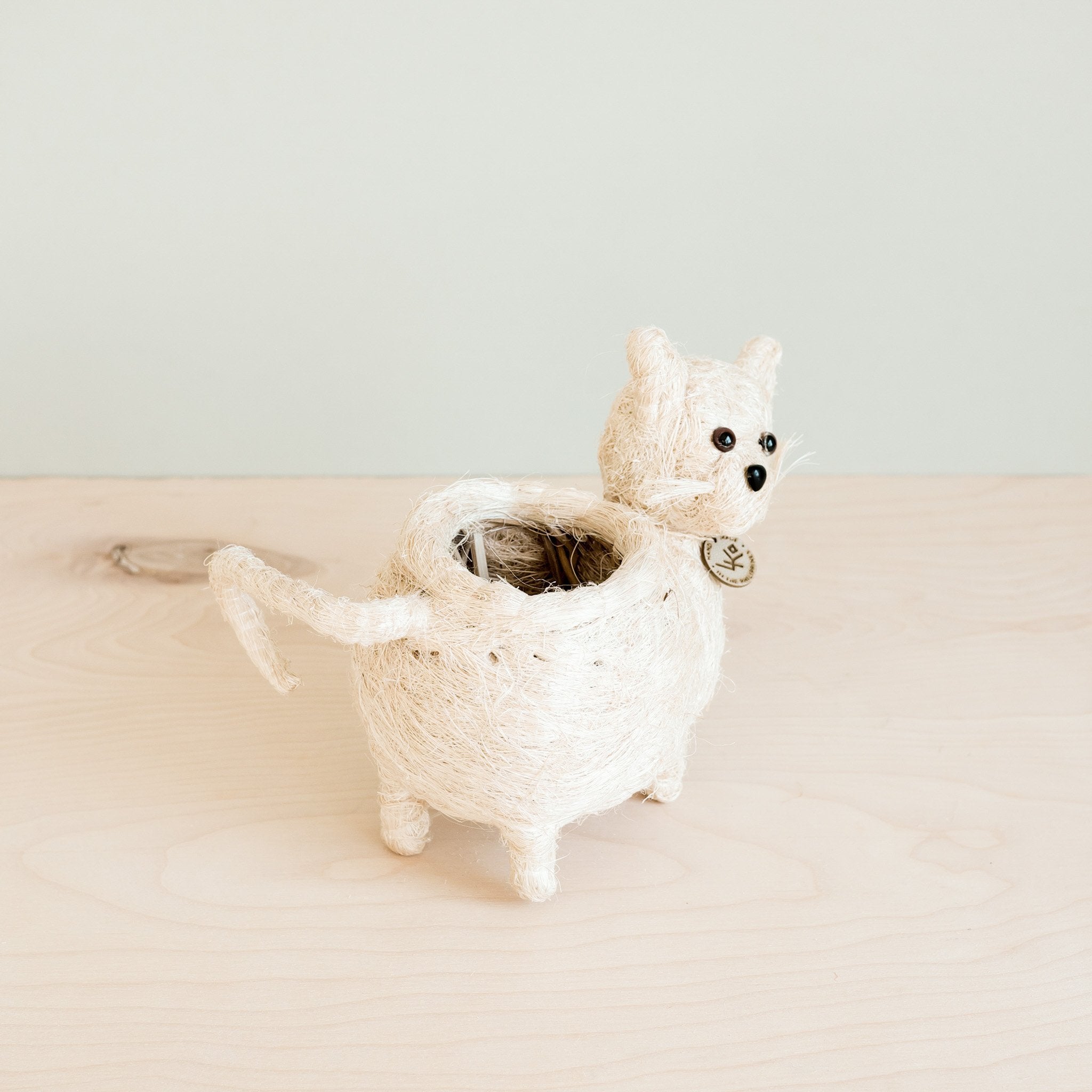 Baby Cat Planter - Handmade Pot | Likhâ