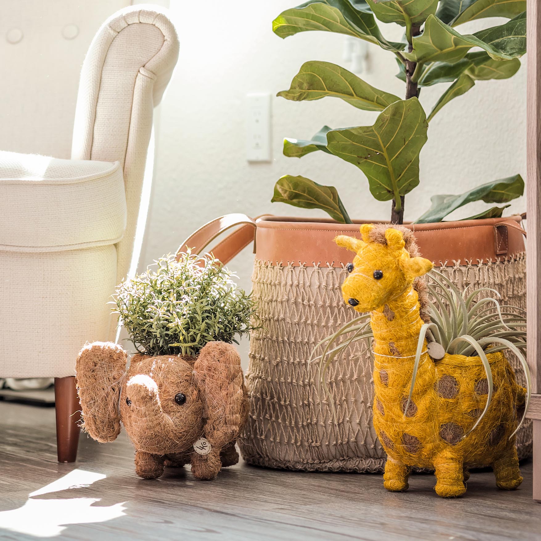 Elephant Plant Pot - Handmade Planter | Likhâ