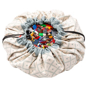 Geo Green Toy Storage Bag