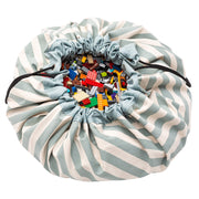 Stripes Green Toy Storage Bag