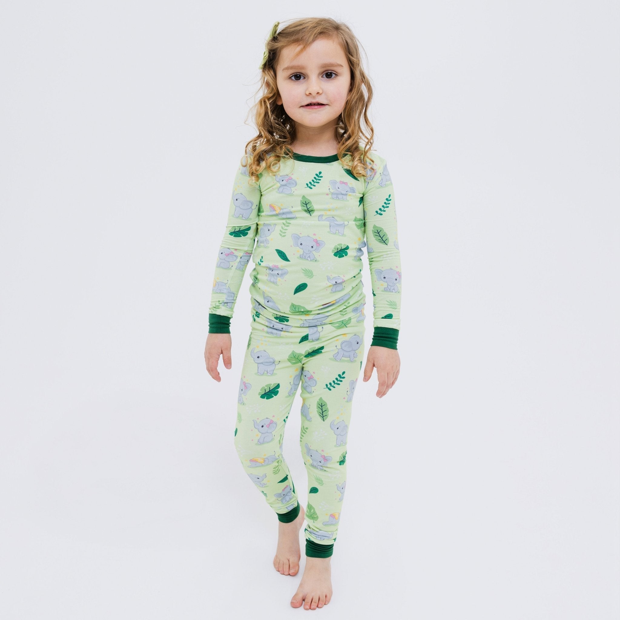 Playfully Strong Long Sleeve Pajamas