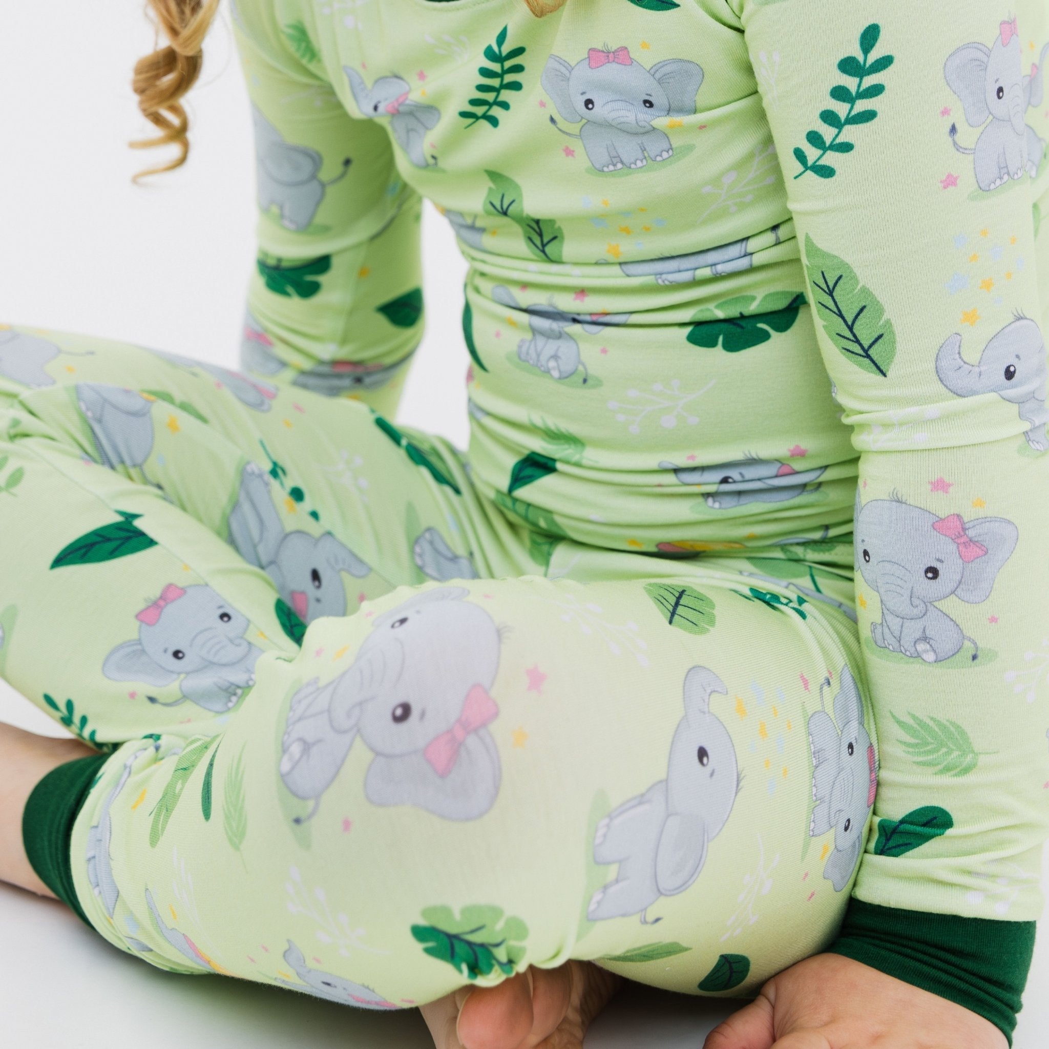 Playfully Strong Long Sleeve Pajamas
