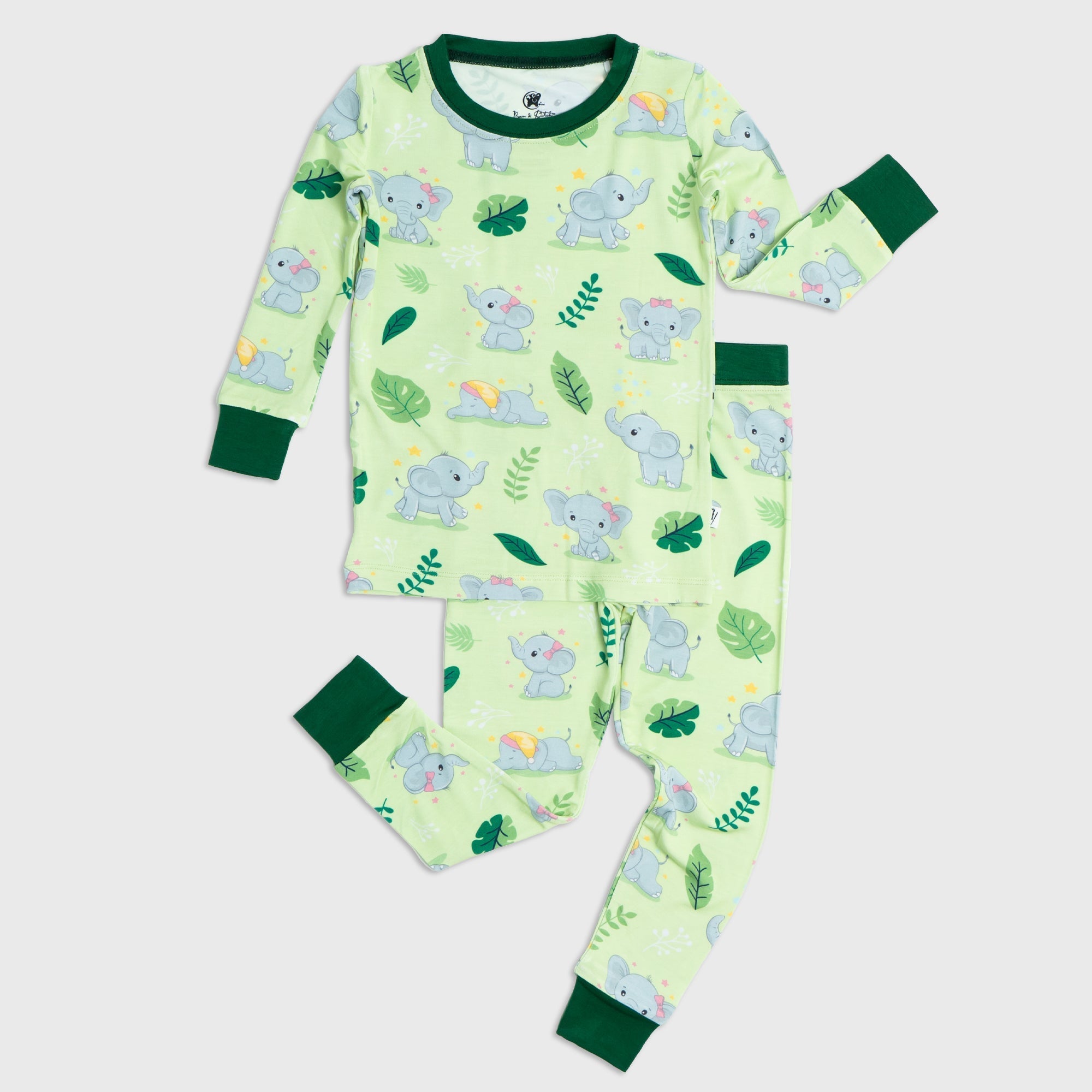 Playfully Strong Long Sleeve Pajamas