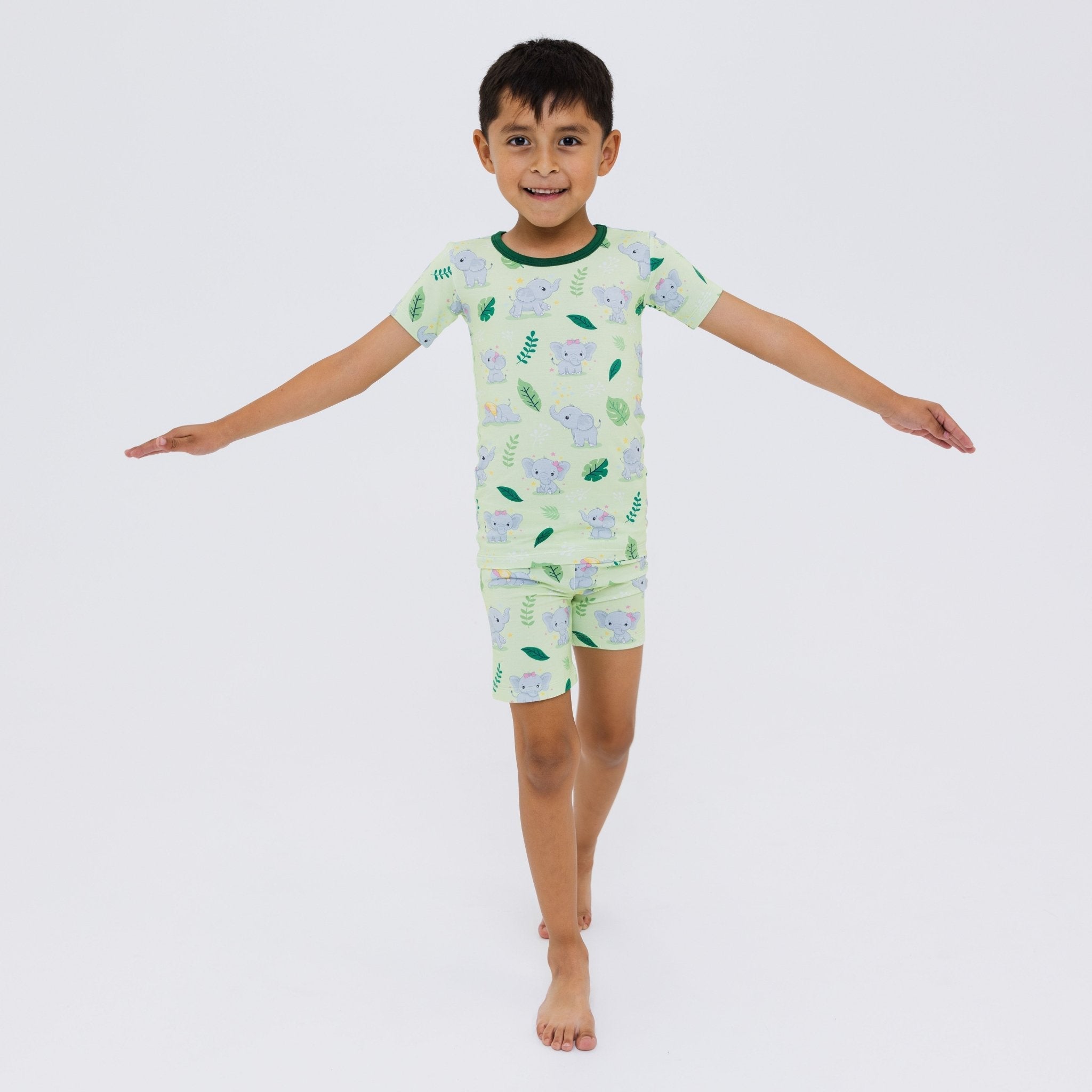 Playfully Strong Short Sleeve Pajamas