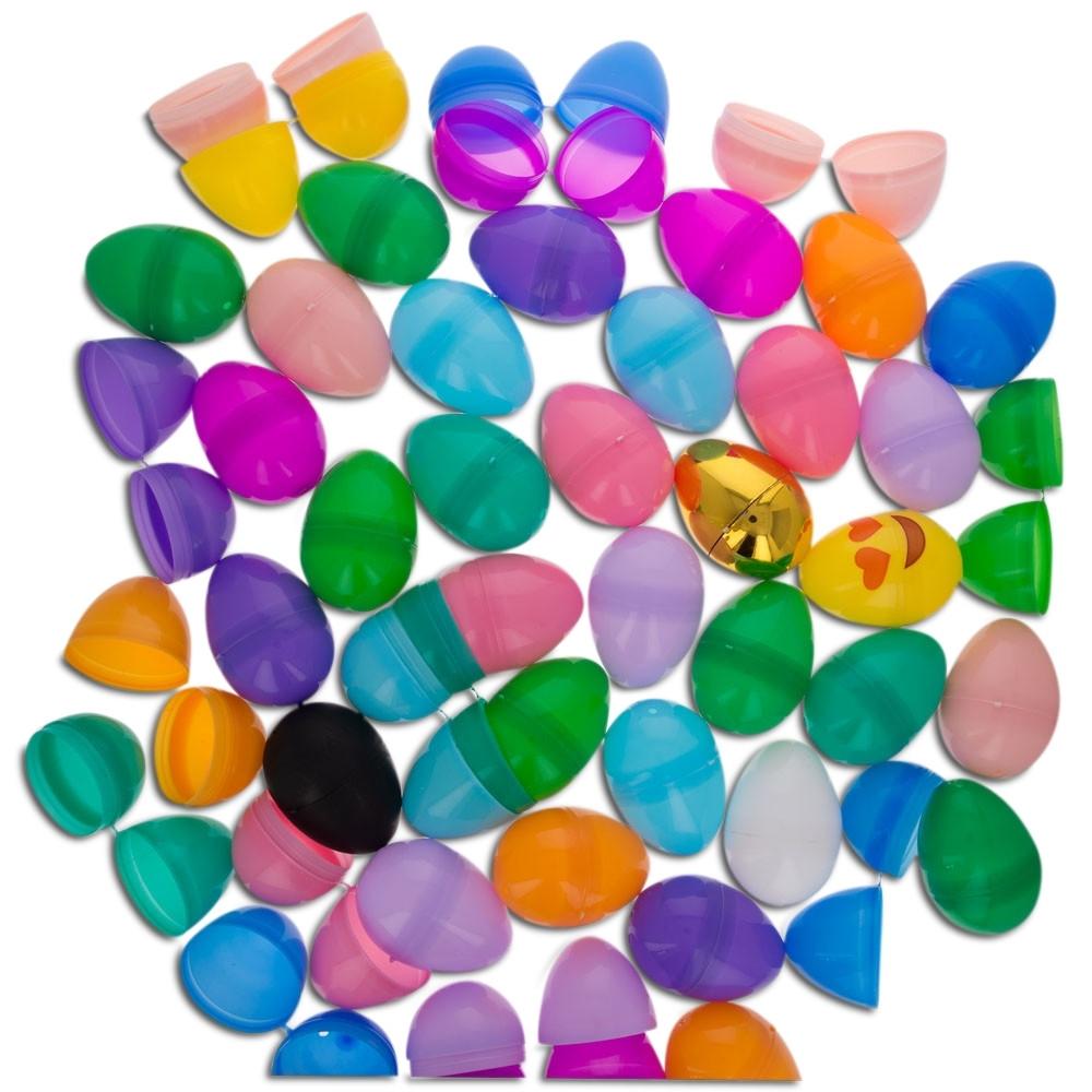 Set Of 48 Easter Eggs Filled With Fruit Snacks