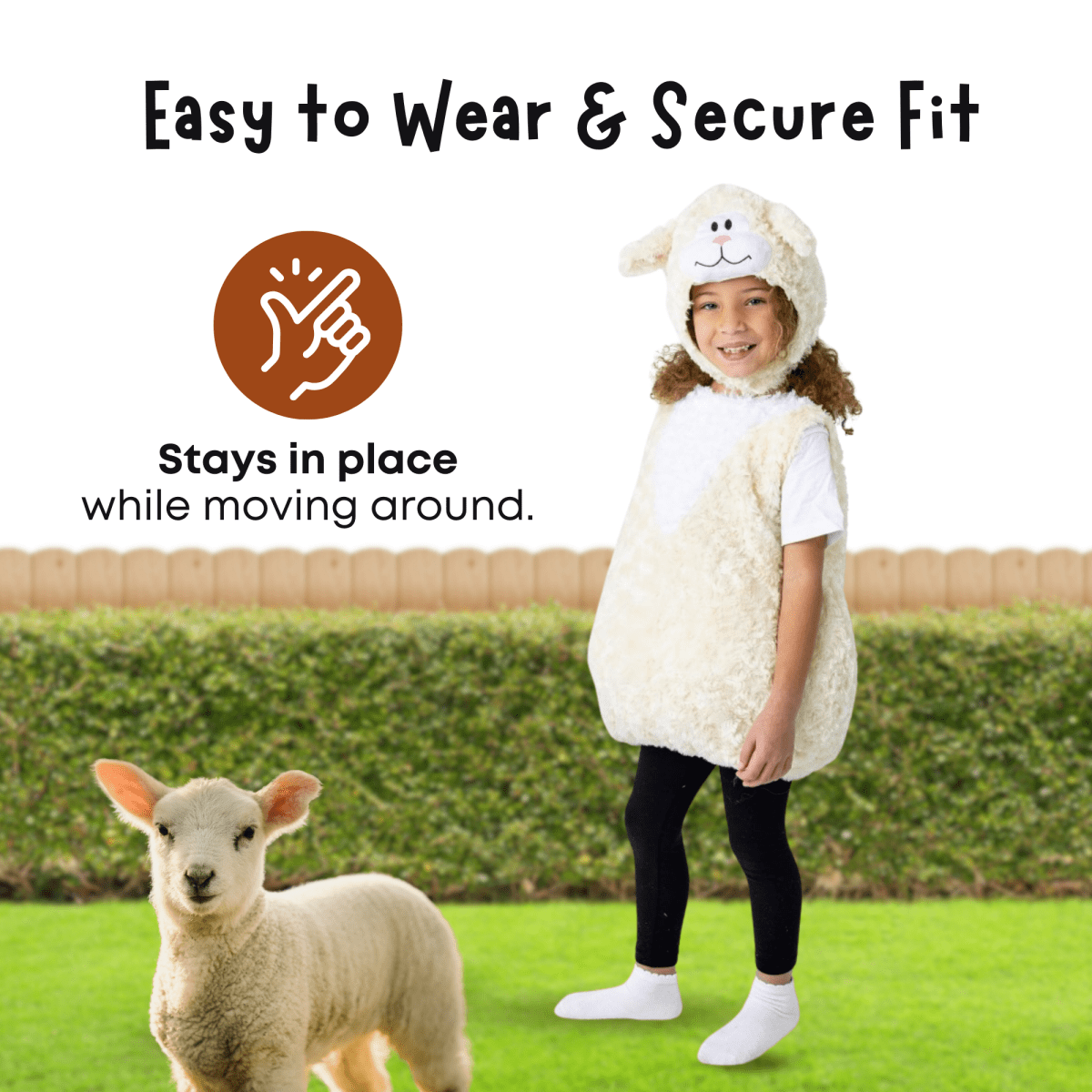 Plush Lamb Costume - Toddlers