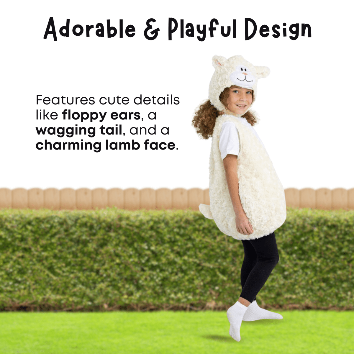 Plush Lamb Costume - Toddlers