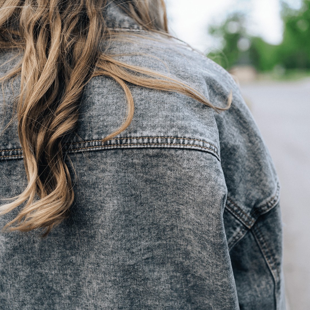 Leopard Denim Jacket