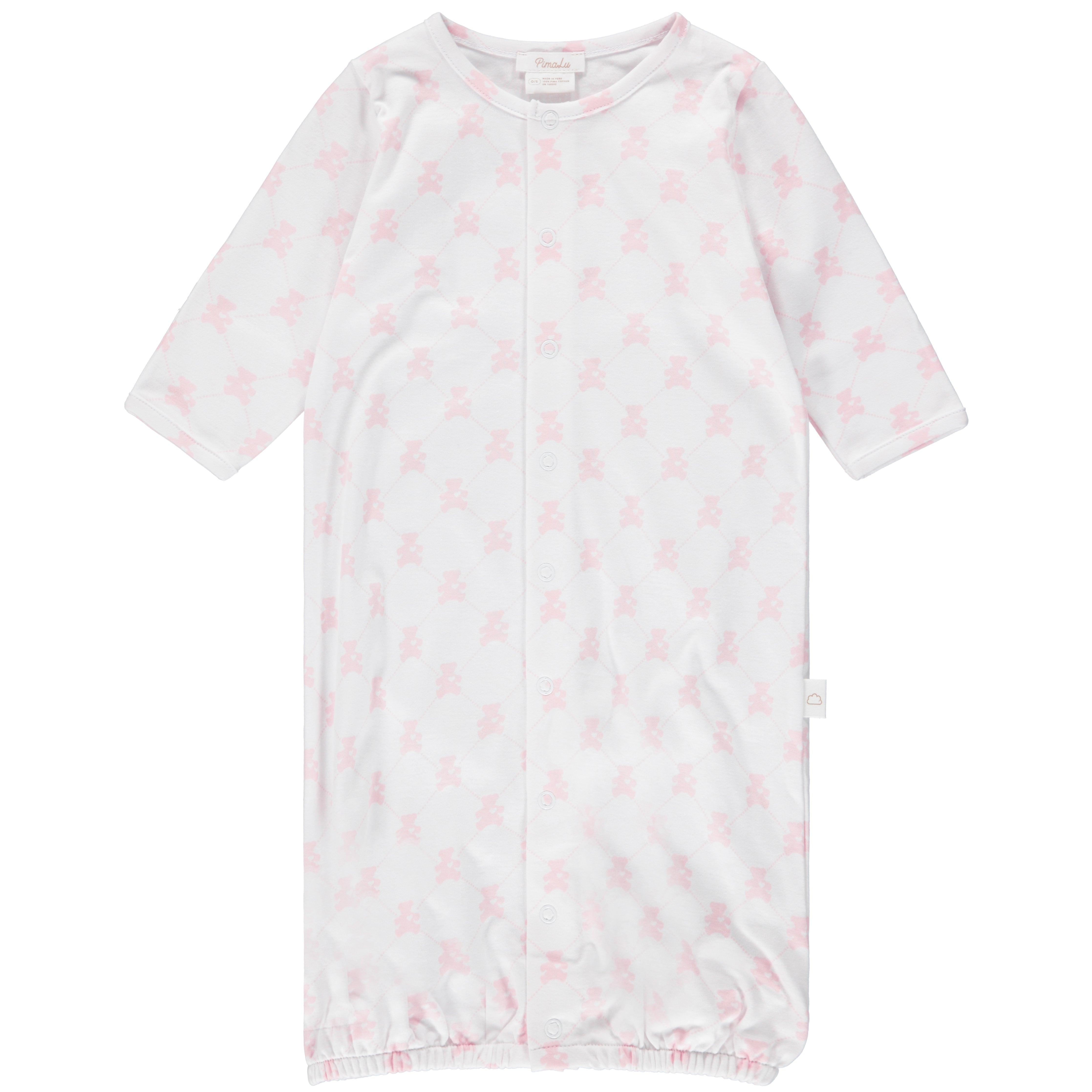 Converter Gown - Teddy Bear Pink