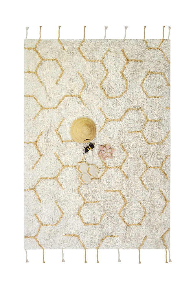 WASHABLE PLAY RUG POLLINATION  - Planet Bee