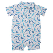 Polo Romper - Dolphins