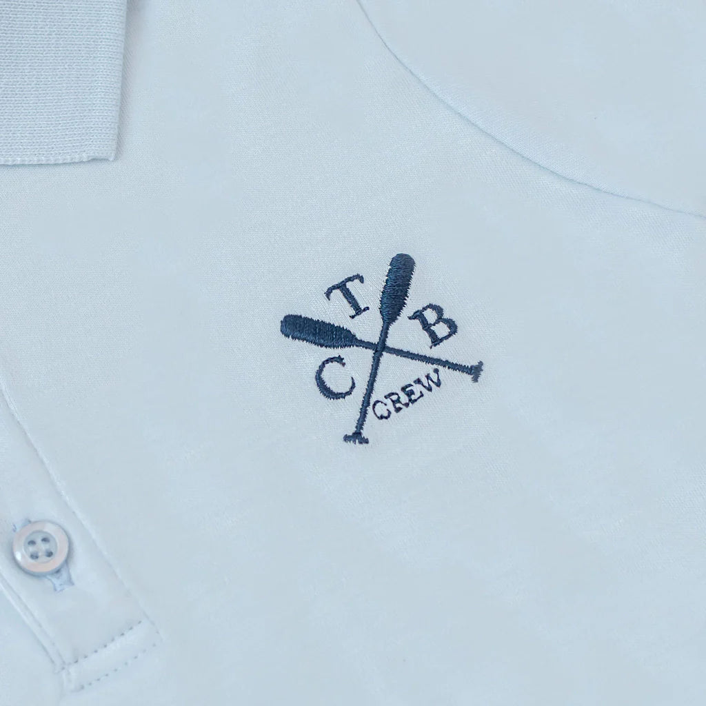 Pima Cotton Polo Shirts, Sky Blue