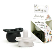 Pop & Go Pacifiers - Cream/coal
