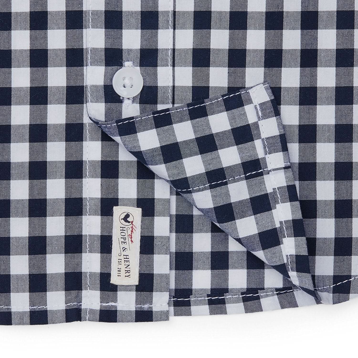 Organic Poplin Button Down Shirt