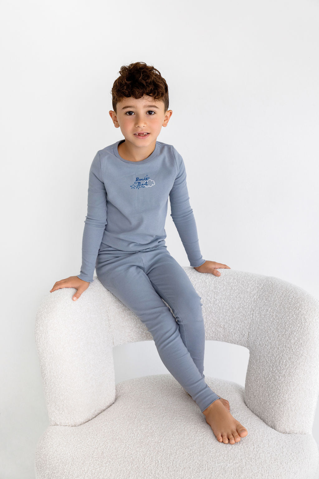 Bonne Nuit Pj- Dusty Blue