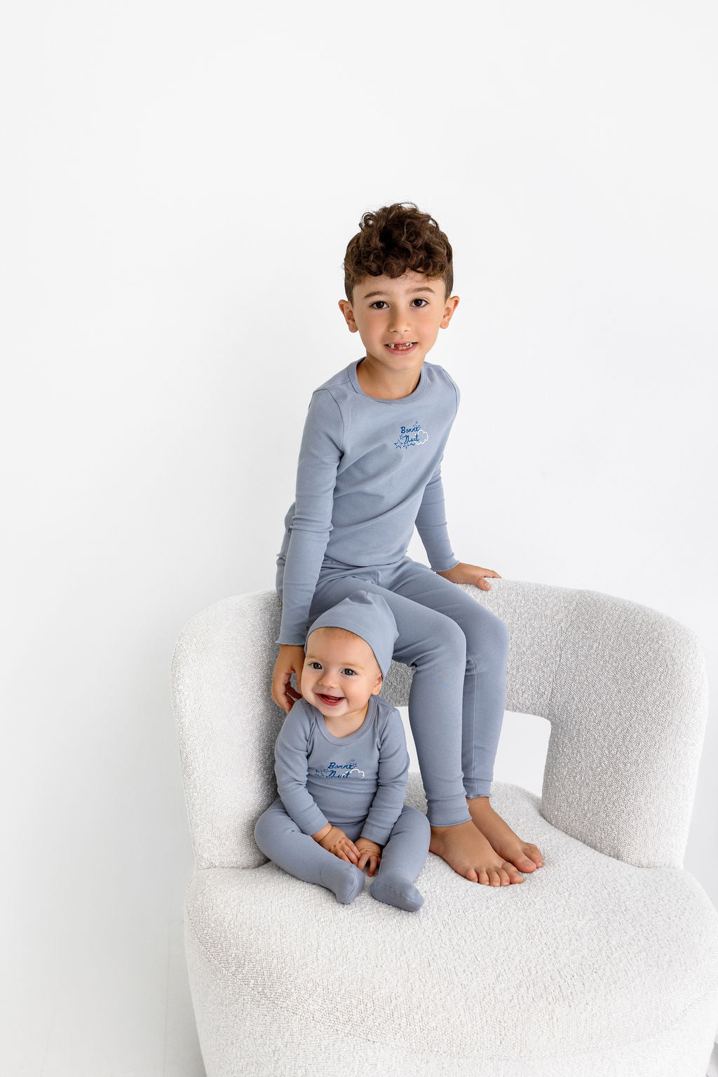 Bonne Nuit Pj- Dusty Blue